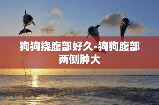 狗狗撓腹部好久-狗狗腹部兩側腫大
