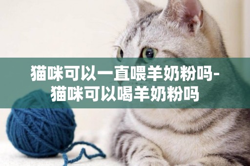 貓咪可以一直喂羊奶粉嗎-貓咪可以喝羊奶粉嗎