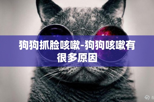 狗狗抓臉咳嗽-狗狗咳嗽有很多原因