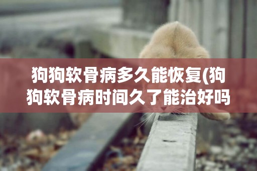 狗狗軟骨病多久能恢復(狗狗軟骨病時間久了能治好嗎)