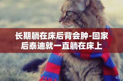 長期躺在床后背會腫-回家后泰迪就一直躺在床上