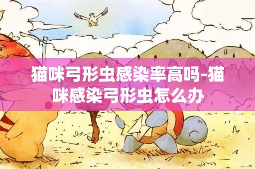 貓咪弓形蟲感染率高嗎-貓咪感染弓形蟲怎么辦