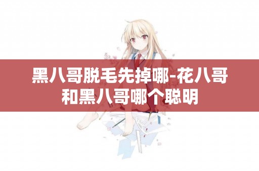 黑八哥脫毛先掉哪-花八哥和黑八哥哪個聰明