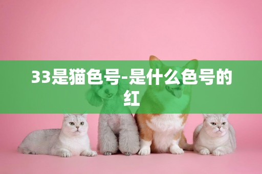 33是貓色號-是什么色號的紅