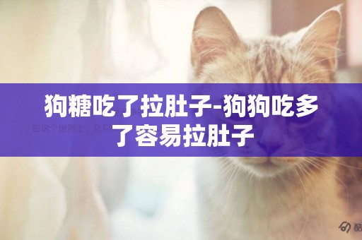 狗糖吃了拉肚子-狗狗吃多了容易拉肚子