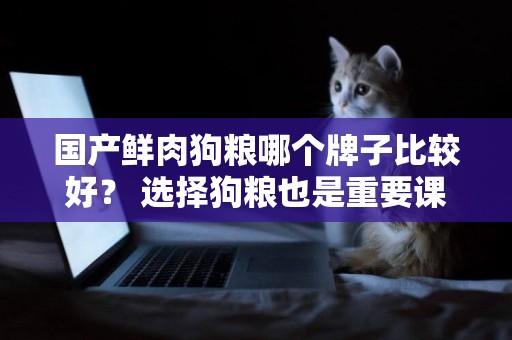 國產鮮肉狗糧哪個牌子比較好？ 選擇狗糧也是重要課程！