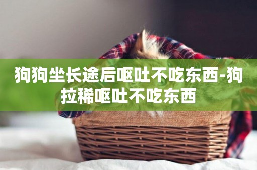 狗狗坐長途后嘔吐不吃東西-狗拉稀嘔吐不吃東西