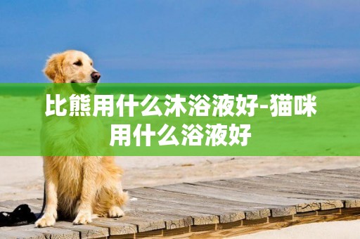 比熊用什么沐浴液好-貓咪用什么浴液好