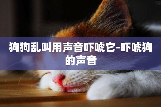 狗狗亂叫用聲音嚇唬它-嚇唬狗的聲音