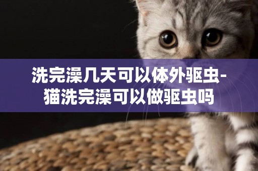 洗完澡幾天可以體外驅蟲-貓洗完澡可以做驅蟲嗎