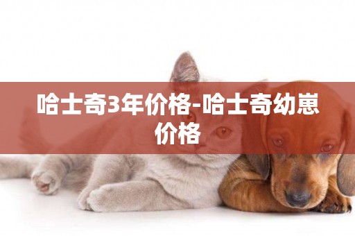 哈士奇3年價格-哈士奇幼崽價格