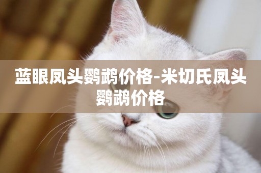 藍眼鳳頭鸚鵡價格-米切氏鳳頭鸚鵡價格