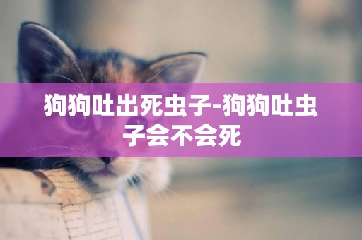 狗狗吐出死蟲子-狗狗吐蟲子會不會死