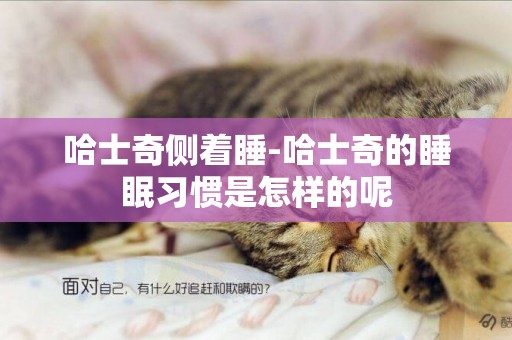 哈士奇側著睡-哈士奇的睡眠習慣是怎樣的呢