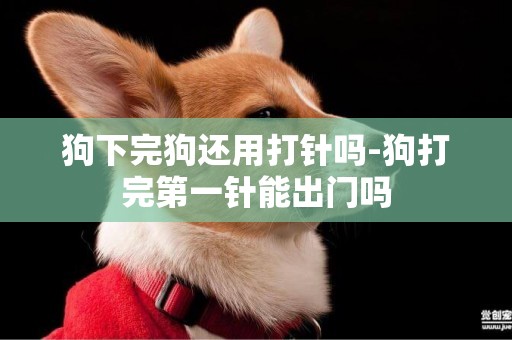 狗下完狗還用打針嗎-狗打完第一針能出門嗎
