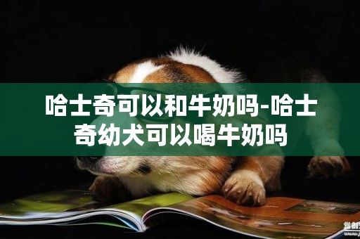哈士奇可以和牛奶嗎-哈士奇幼犬可以喝牛奶嗎