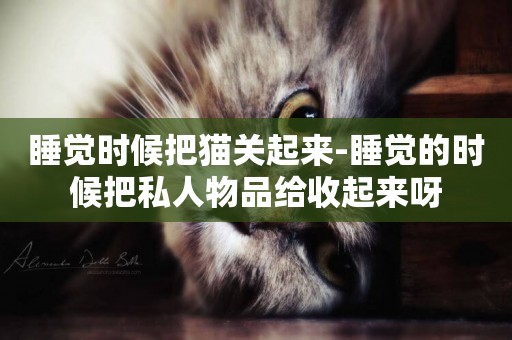 睡覺時候把貓關起來-睡覺的時候把私人物品給收起來呀