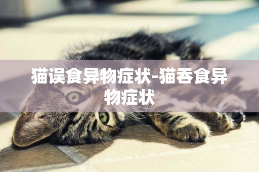 貓誤食異物癥狀-貓吞食異物癥狀