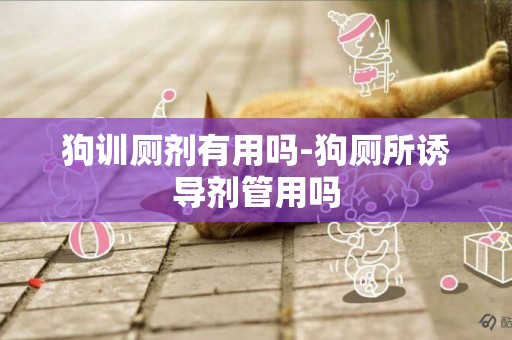狗訓廁劑有用嗎-狗廁所誘導劑管用嗎