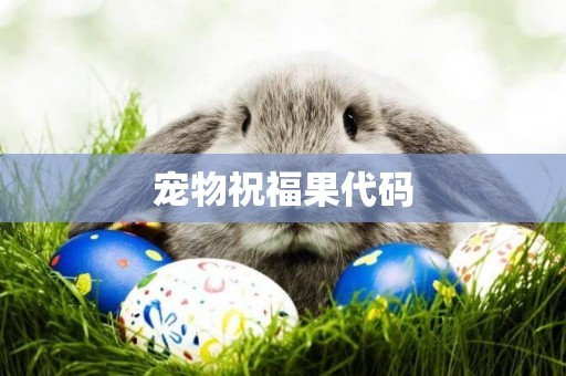 寵物祝福果代碼