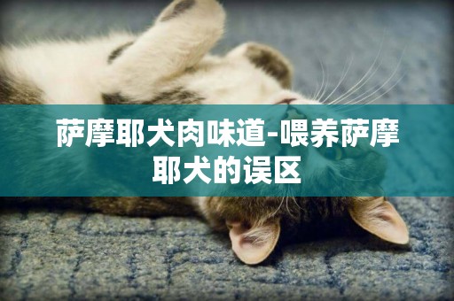 薩摩耶犬肉味道-喂養薩摩耶犬的誤區