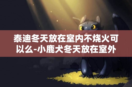 泰迪冬天放在室內不燒火可以么-小鹿犬冬天放在室外養可以嗎