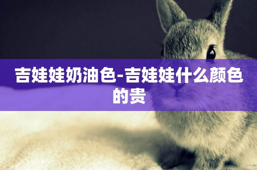 吉娃娃奶油色-吉娃娃什么顏色的貴
