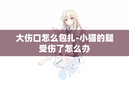 大傷口怎么包扎-小貓的腿受傷了怎么辦