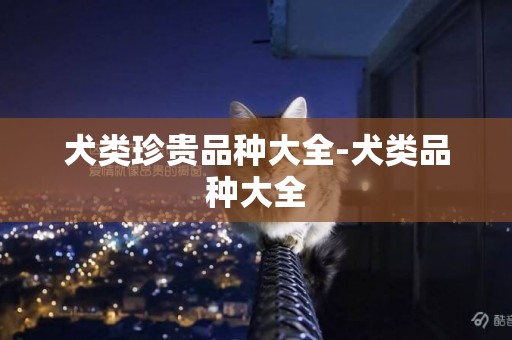 犬類珍貴品種大全-犬類品種大全