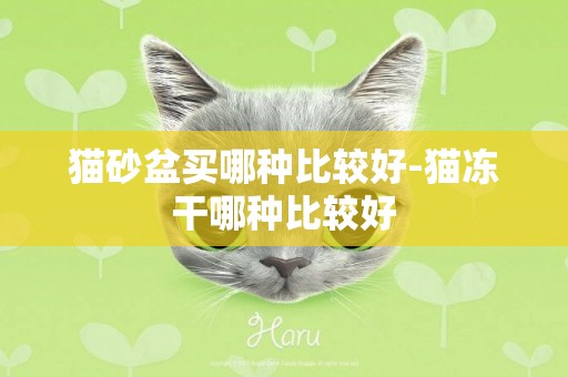 貓砂盆買哪種比較好-貓凍干哪種比較好