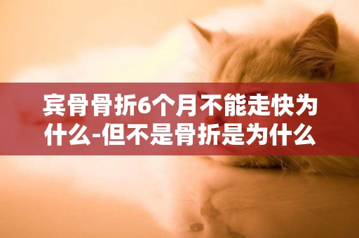 賓骨骨折6個月不能走快為什么-但不是骨折是為什么