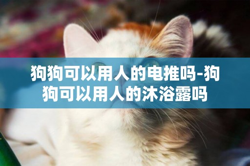 狗狗可以用人的電推嗎-狗狗可以用人的沐浴露嗎