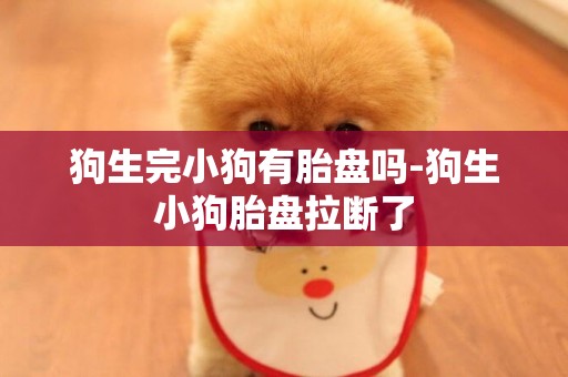 狗生完小狗有胎盤嗎-狗生小狗胎盤拉斷了