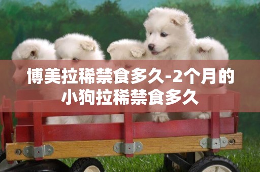 博美拉稀禁食多久-2個月的小狗拉稀禁食多久