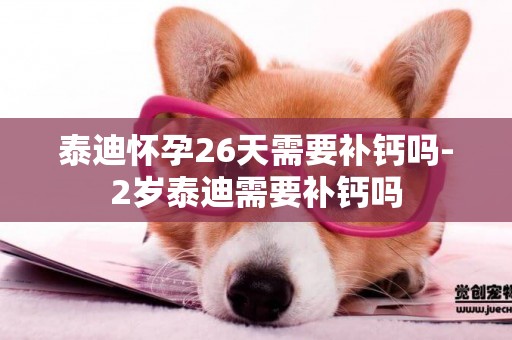 泰迪懷孕26天需要補鈣嗎-2歲泰迪需要補鈣嗎