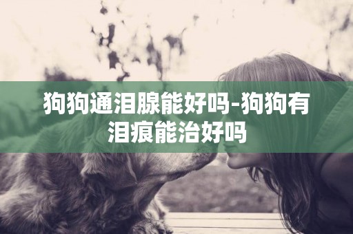 狗狗通淚腺能好嗎-狗狗有淚痕能治好嗎