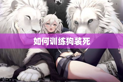 如何訓練狗裝死